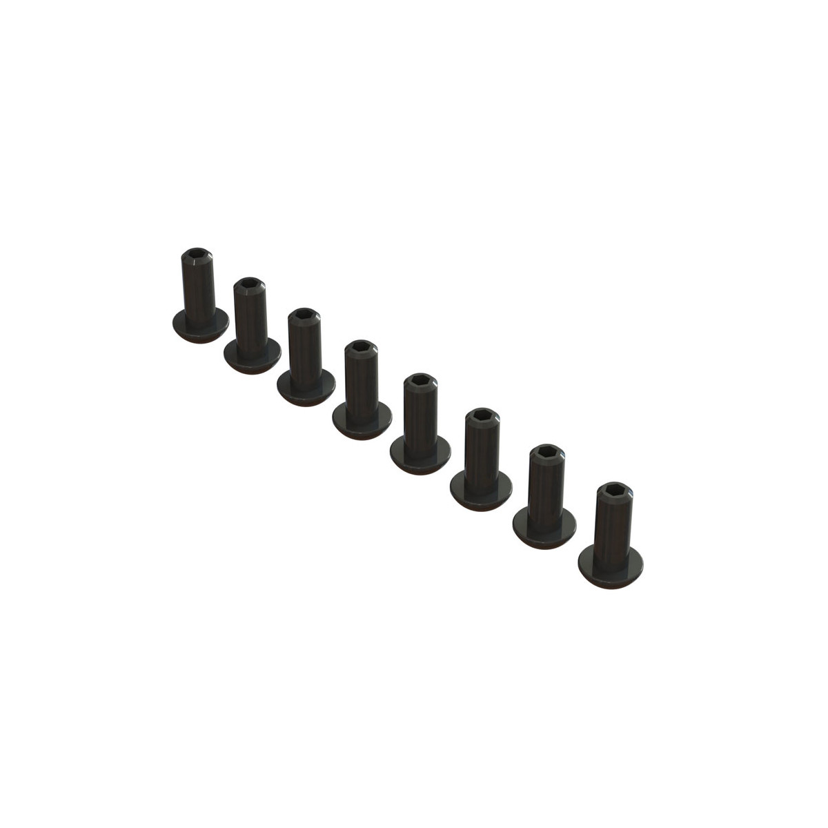 Arrma AR727410 Double Socket Screw 4x10mm (8)