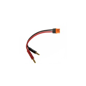 IC3 Battery Charge Lead  6"; 13 AWG / 4mm Bullets