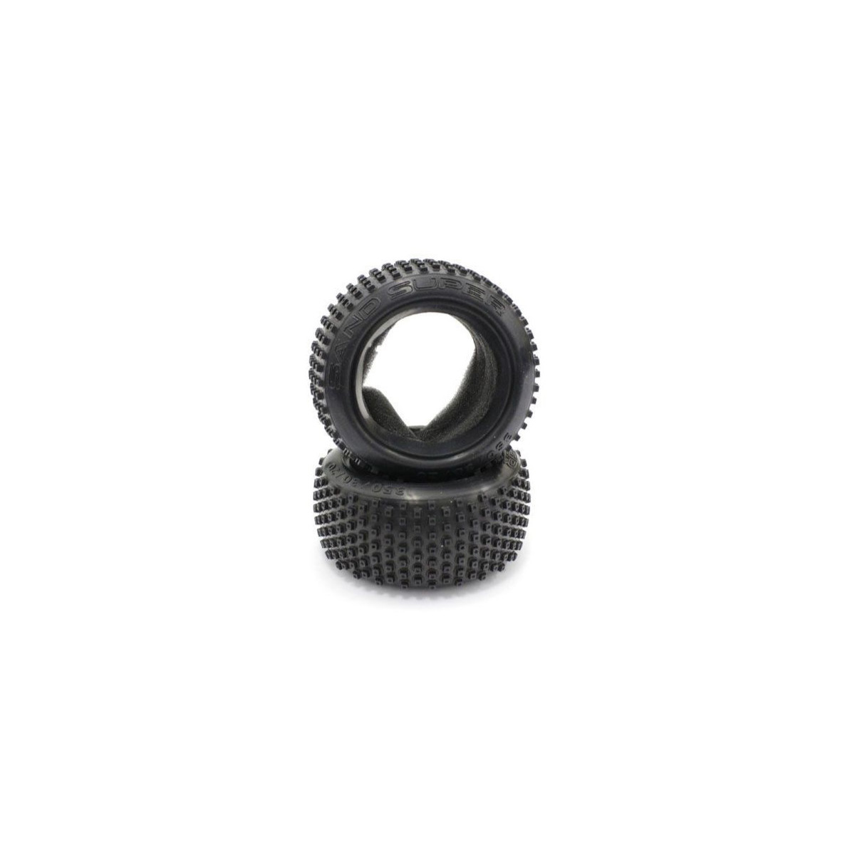 Reifensatz 50x83x36mm. Turbo Optima (2) Hart - Block