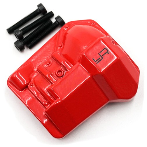 Yeah Racing Alloy Diff Cover für TRX-4 rot