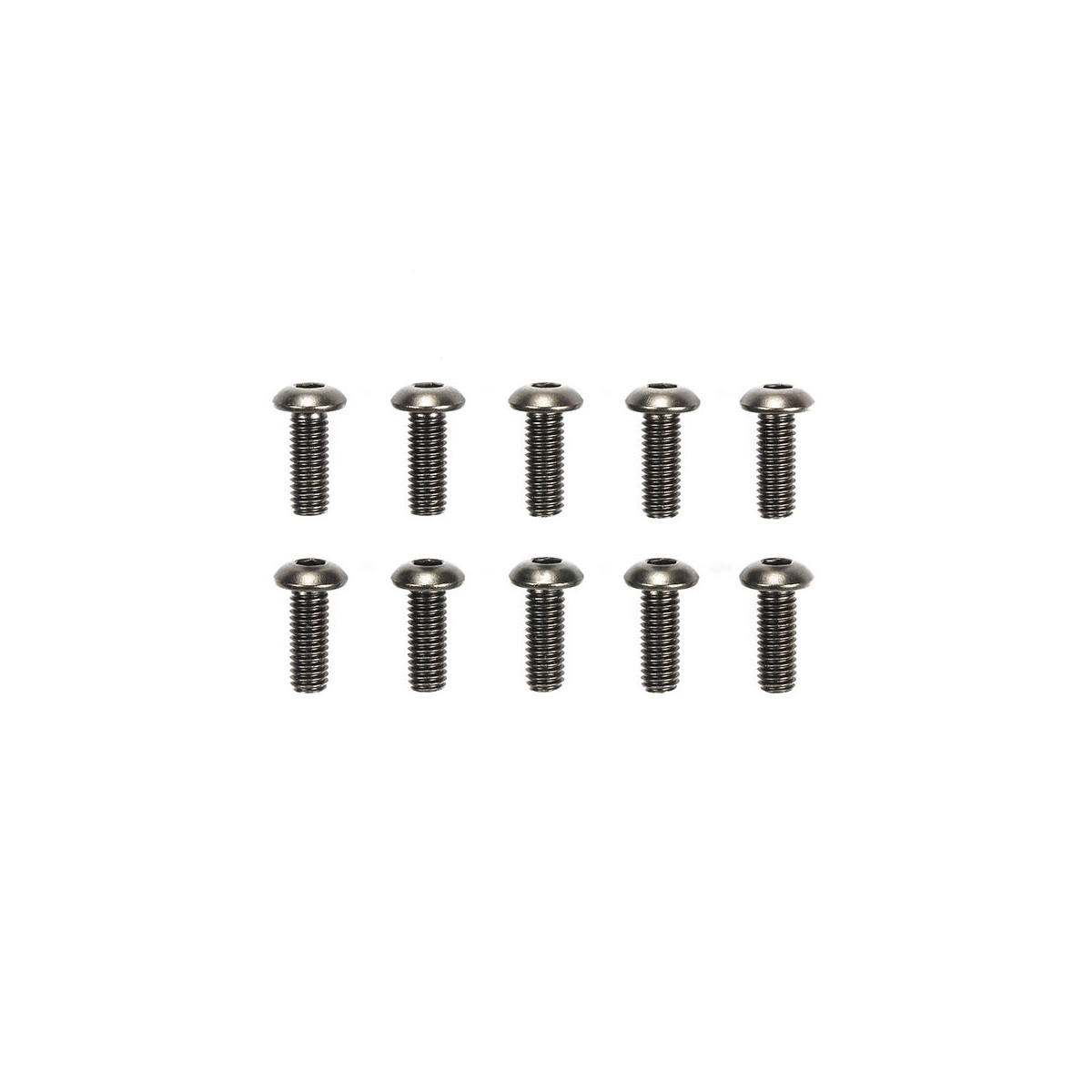 Tamiya 51626 Stahl Rundkopfschraube 3x8mm Hex (10)