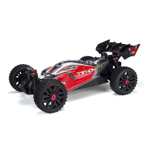 Arrma AR402274 Typhon 4x4 Blx Painted Decaled Trimmed Body Red