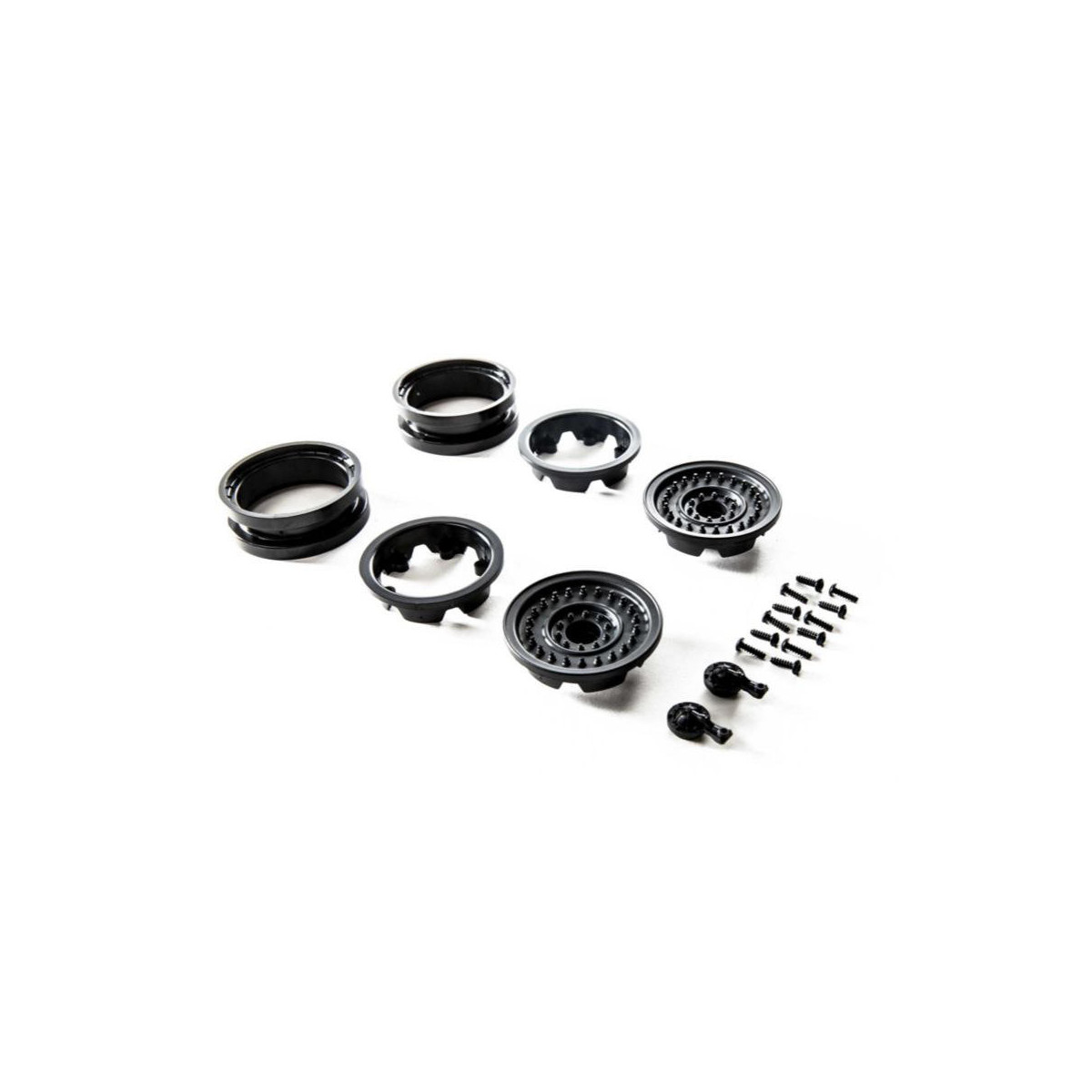 Axial AXI31629 Beadlock-Felgen 1.9 MW19 schwarz (2)