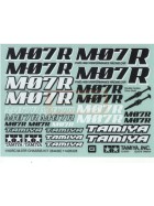 Tamiya 11428328 Aufkleber / Sticker TA-07R