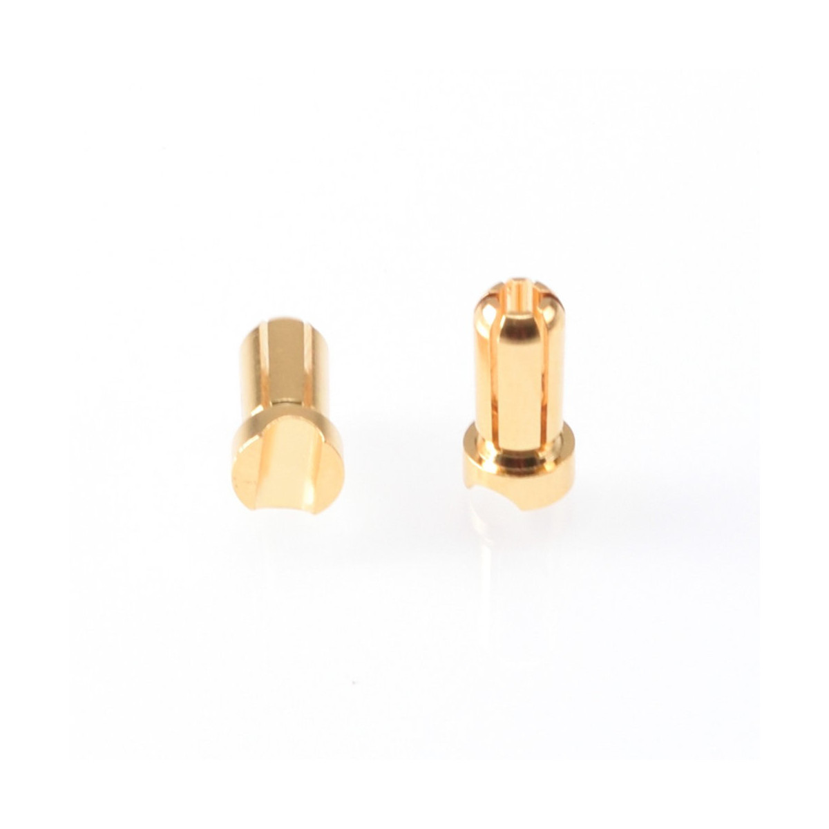 Ruddog 5mm Gold Plug Male Short (2)