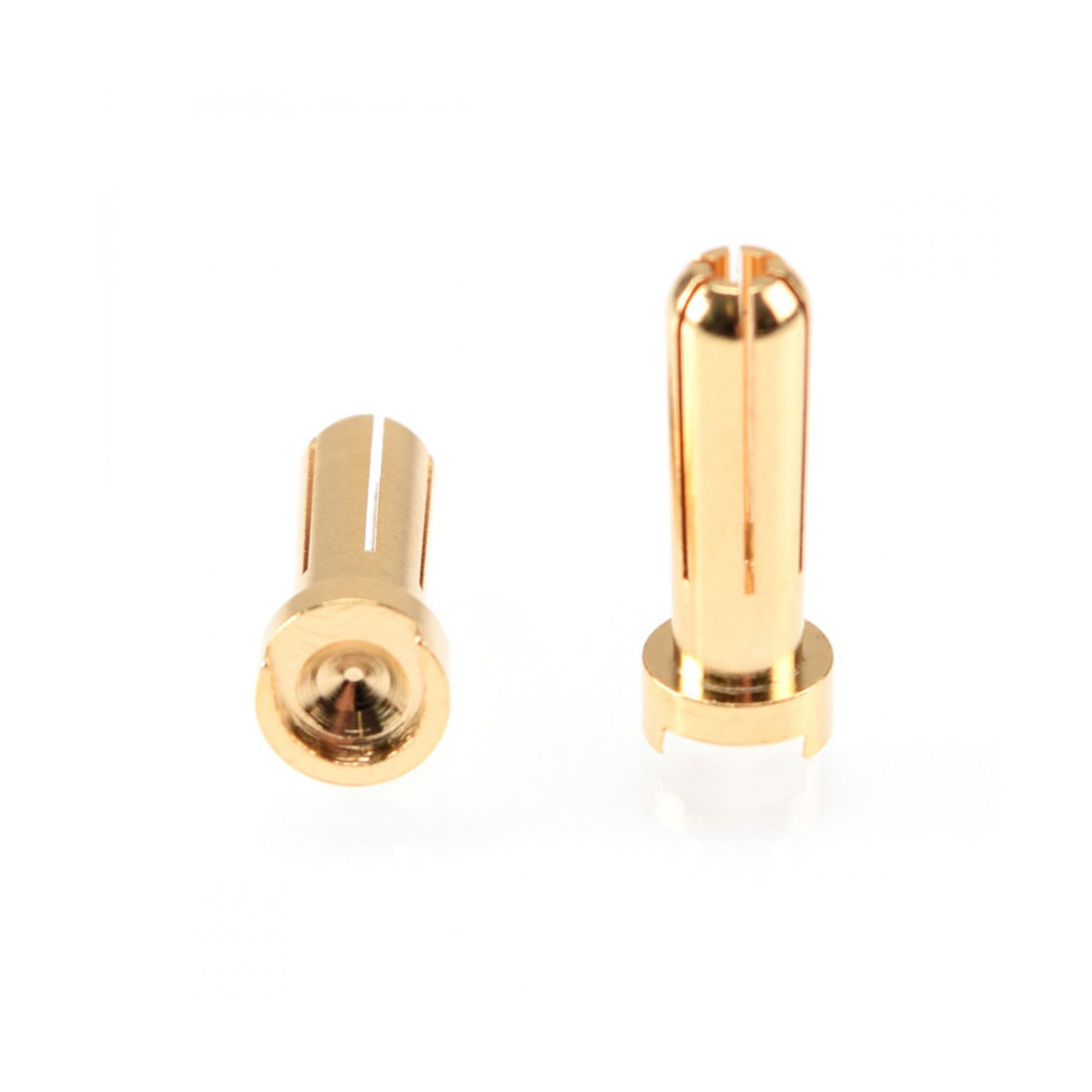 Ruddog 5mm Gold Plug Male (2)