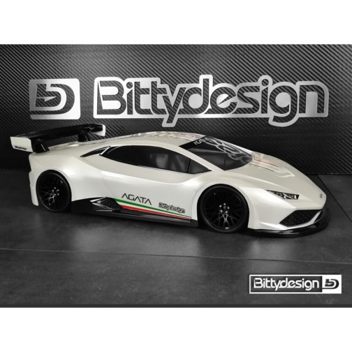 Bittydesign Karosserie Agata GT 190mm 1:10 unlackiert