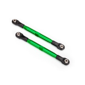 Traxxas 6742G Toe links (TUBES green-anodized, 7075-T6...