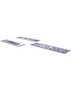 Tamico Desired License Plate EU Germany 3D (2 pcs.)