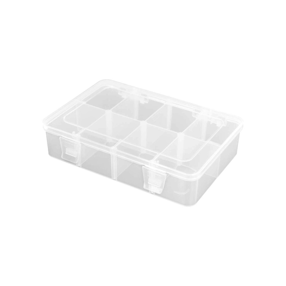 Robitronic Sortierkasten 8 Fächer variabel 186x125x43mm