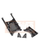 Traxxas 8830 Suspension mount, rear, TRX-6 (1)/ chassis crossmember, rear (1)/ suspension link mounts (left & right)