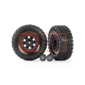 Traxxas 8874 Tires and wheels, assembled, glued (2.2...