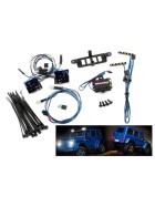 Traxxas 8899 LED light set (contains headlights, tail lights, roof lights, and distribution block) (fits #8811 or #8825 body, requires #8028 power supply)