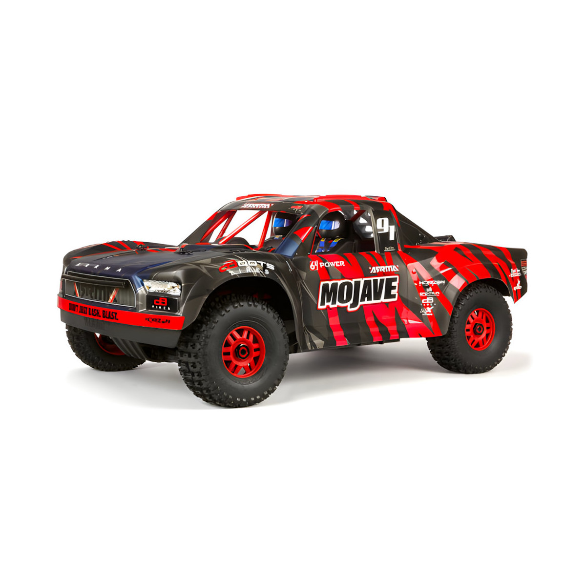 Arrma Mojave 6S BLX 1/7TH Scale Desert Racer Black/Red