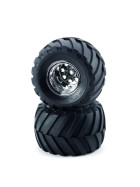 Tamiya #19805618 Front Tire & Wheel(2) for58242
