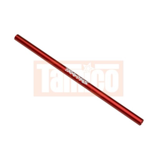 Traxxas 6765R Driveshaft, center, 6061-T6 aluminum (red-anodized) (189mm)