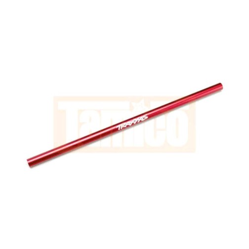 Traxxas 6855R Driveshaft, center, 6061-T6 aluminum (red-anodized)