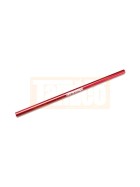 Traxxas 6855R Driveshaft, center, 6061-T6 aluminum (red-anodized)