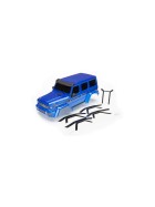 Traxxas 8811X Body, Mercedes-Benz G 500 4x4, complete (blue) (includes rear body post, grille, side mirrors, door handles, & windshield wipers)