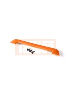 Traxxas 8912T Tailgate protector, orange/ 3x15mm flat-head screw (4)
