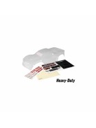 Traxxas 8914 Body, Maxx, heavy duty (clear, requires painting)/ window masks/ decal sheet