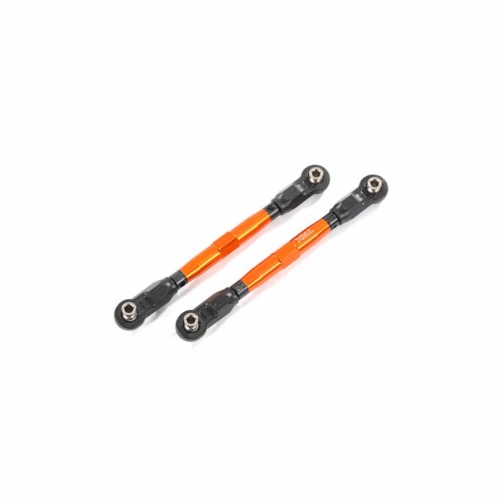 Traxxas 8948A Toe links, front (TUBES orange-anodized, 7075-T6 aluminum, stronger than titanium) (88mm) (2)/ rod ends, rear (4)/ rod ends, front (4)/ aluminum wrench (1)