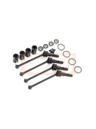 Traxxas 8950X Driveshafts, steel constant-velocity (assembled), front or rear (4) (#8654, 8654G, or 8654R and #7758, 7758G, or 7758R required for a complete set)