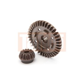 Traxxas 8977 Ring gear, differential/ pinion gear,...