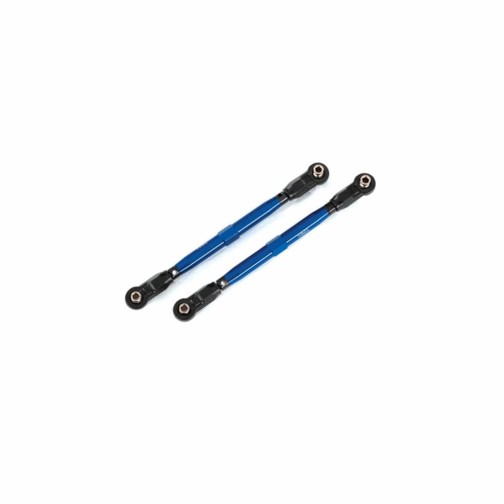 Traxxas 8997X Toe links, front (TUBES blue-anodized, 6061-T6 aluminum) (2) (for use with #8995 WideMaxx suspension kit)