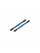Traxxas 8997X Toe links, front (TUBES blue-anodized, 6061-T6 aluminum) (2) (for use with #8995 WideMaxx suspension kit)