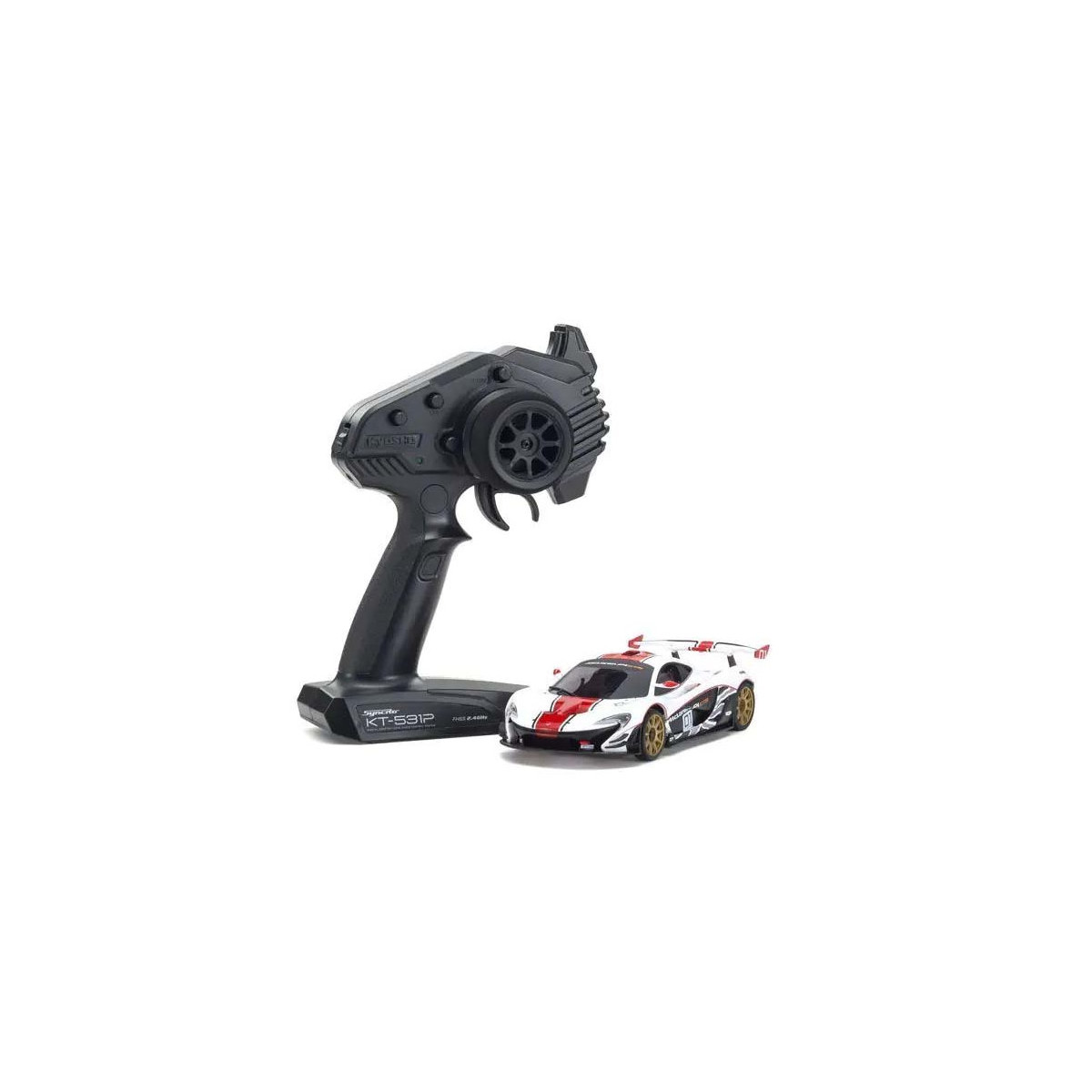Kyosho Mini-Z RWD McLaren P1 GTR white/red MR-03