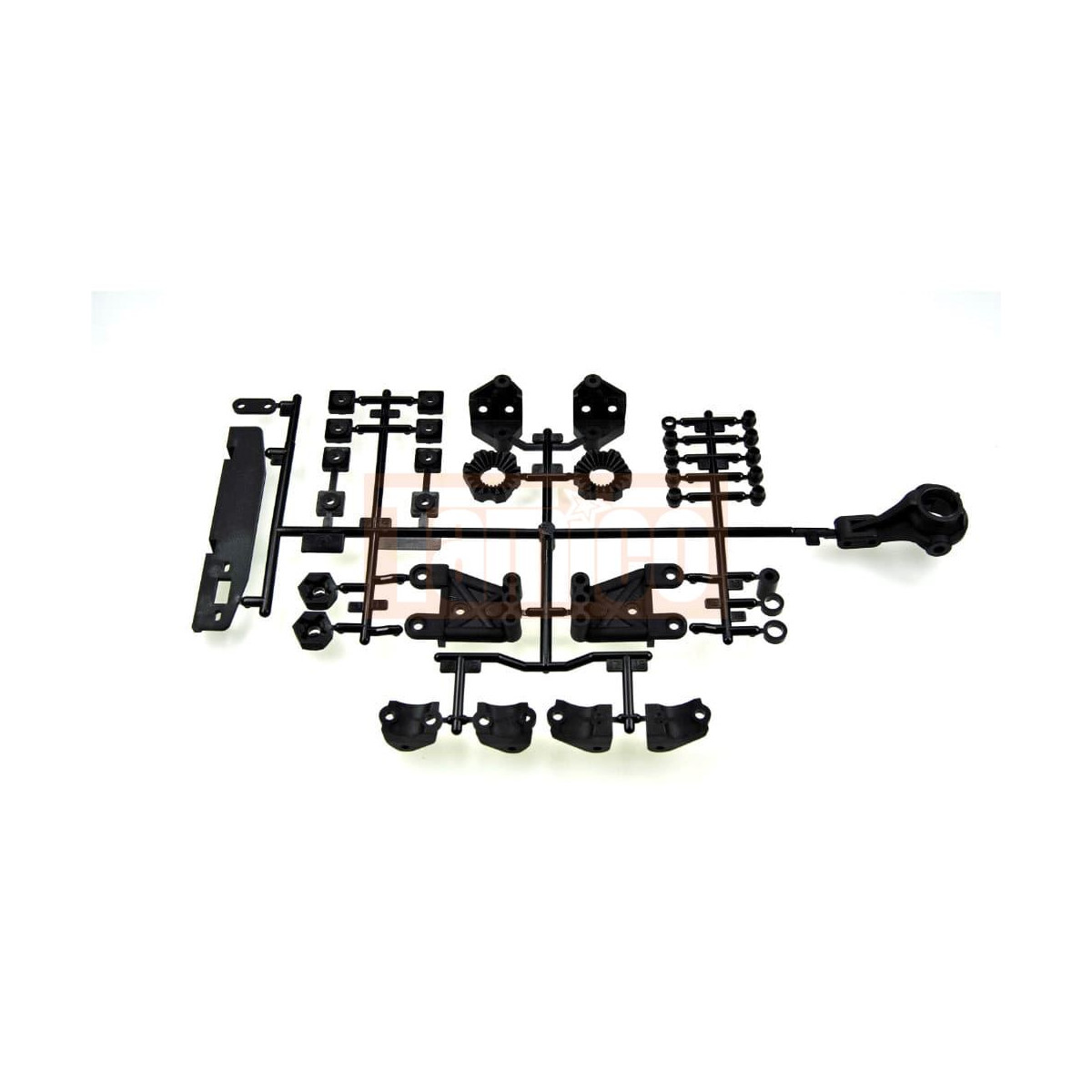 Tamiya 10015091 C-Parts front upright (1) CC-02
