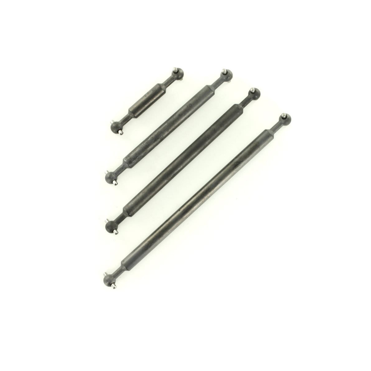 Carson 500907490 Antriebswellen-Set (4) 6x6 Volvo 1:14