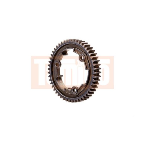 Traxxas 6448R Spur gear, 50-tooth, steel (wide-face, 1.0 metric pitch)