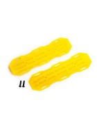 Traxxas 8121A Traction boards, yellow/ mounting hardware