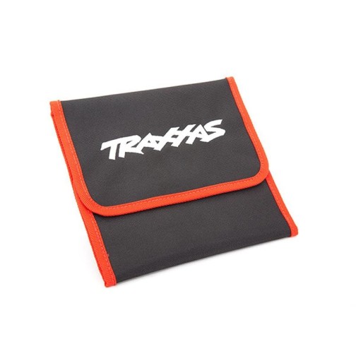 Traxxas 8725 Tool pouch, red (custom embroidered with Traxxas logo)