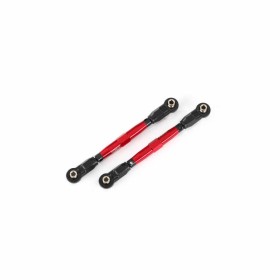 Traxxas 8948R Toe links, front (TUBES red-anodized,...