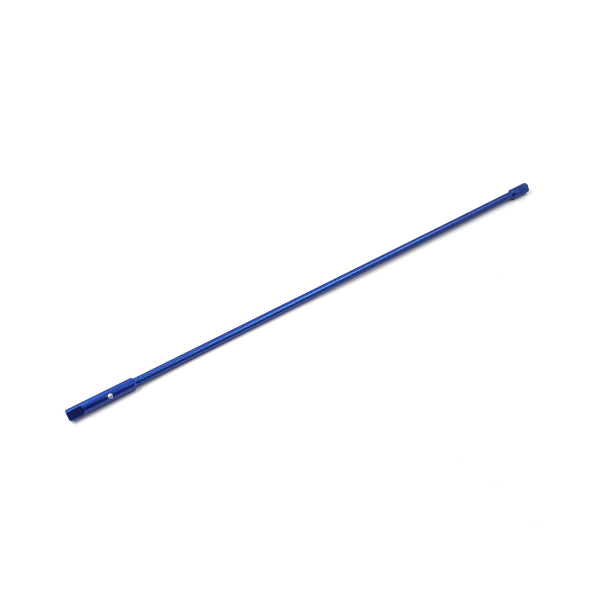 Yeah Racing aluminium centrale aandrijfas blauw voor Traxxas Ford GT 4 Tec 2.0