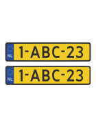 Tamico Desired License Plate EU Netherland 3D (2 pcs.)