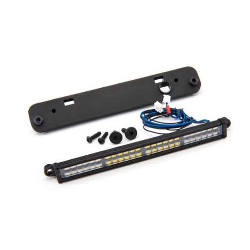 Traxxas 7883 LED light bar, rear, red (with white reverse light) (high-voltage) (24 red LEDs, 24 white LEDs, 100mm wide)/ light bar mount (fits X-Maxx or Maxx)