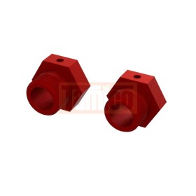Arrma ARA310928 ALUMINUM WHEEL HEX 24mm (RED) (2pcs) 