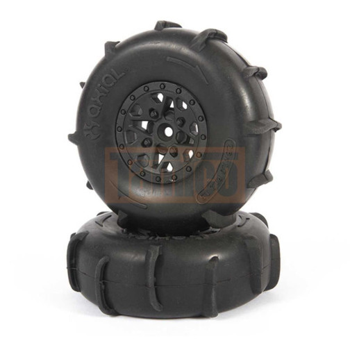 Axial AXI41000 Komplettrad-Satz ST28 Razor/Paddle (4)...