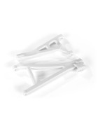 Traxxas 8631A Suspension arms, white, front (right), heavy duty (upper (1)/ lower (1))