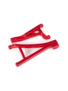 Traxxas 8631R Suspension arms, red, front (right), heavy duty (upper (1)/ lower (1))