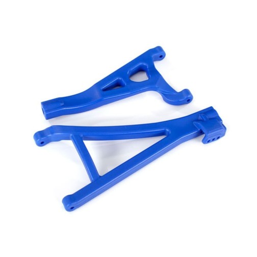 Traxxas 8631X Suspension arms, blue, front (right), heavy duty (upper (1)/ lower (1))