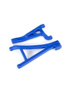 Traxxas 8631X Suspension arms, blue, front (right), heavy duty (upper (1)/ lower (1))