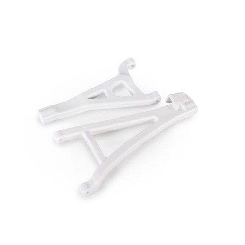 Traxxas 8632A Suspension arms, white, front (left), heavy duty (upper (1)/ lower (1))