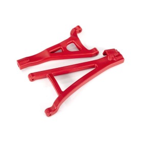 Traxxas 8632R Suspension arms, red, front (left), heavy...