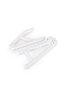 Traxxas 8633A Suspension arms, white, rear (right), heavy duty, adjustable wheelbase (upper (1)/ lower (1))