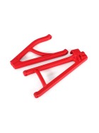 Traxxas 8633R Suspension arms, red, rear (right), heavy duty, adjustable wheelbase (upper (1)/ lower (1))